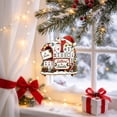 thumbnail image 5 of Trovenix Mahjong Ornament Christmas Wooden Themed Hanging Ornament Festive Holiday Tree Decoration For Xmas Home Party Decor Keepsake Gift, 5 of 6