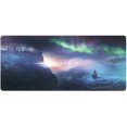 thumbnail image 1 of Gaming , Large XL, s for Computers, Large Extended Gaming Keyboard s, Big Desk Mouse Mat Designed for Gaming Surface/Office, Stitched Edges (Black), 1 of 5