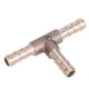 thumbnail image 3 of BOROCO Conector de manguera de combustible, conector de púas de manguera de combustible de pieza en T de 3 vías, conector de unión de manguera de combustible de pieza en T de latón de 3 vías(6mm), 3 of 14