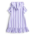 thumbnail image 2 of Wonder Nation Girls Terry Towel Swimsuit Coverup Dress with UPF 50+, Sizes 4-18 & Plus, 2 of 3