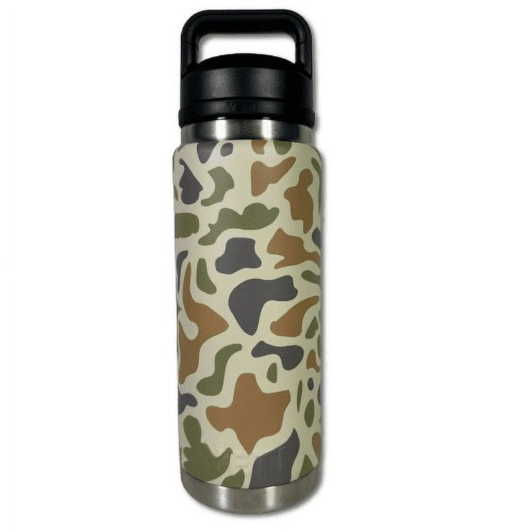 正規新品YETI Rambler 26oz Bottle 迷彩柄 YETI Rambler 26 oz Bottle Stainless Steel with Chug Cap - Tan Camo