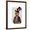 Brown Frame, variant on Art.com Vivienne Steampunk Fox Art Print by Fab Funky, Brown Frame Wall Art, 23" x 29"