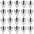 thumbnail image 2 of 20 ganchos para lona de tres orificios, ganchos de red inoxidables, argollas de amarre galvanizadas, gancho tensor de 50 × 40 mm, ganchos de fijación robustos para fijar redes de remolque y lonas, 2 of 7