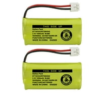 Kastar 2-Pack BT184342 / BT284342 Battery Replacement for Motorola S803 S804 T31 T3101 T3151, Philips SJB2121 SJB-2121 SJB2121/17 SJB-2121/17 SJB2121/37 SJB-2121/37, BT-184342 BT-28433 BT-284342
