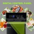 thumbnail image 3 of DEMULLER Small Freezer Chest Freezer with 2 Baskets Electronic Control Top Door Open Black New, 3 of 9