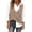 Khaki, variant on GZMOALH Women's Acrylic V Neck Sleeveless Sweater Vest, Relaxed Knit Pullover with Ribbed Neckline and Hem