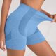thumbnail image 5 of Pantalones cortos de ciclismo sin costuras para mujer, con cintura alta y efecto fruncido en el trasero, tallas S-XL, ideales para yoga y fitness., 5 of 5