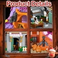 thumbnail image 3 of Vyytoz Wizard Cottage Building Set with Light, 1202Pcs Architecture Model, Creative Display Toy, 3 of 6