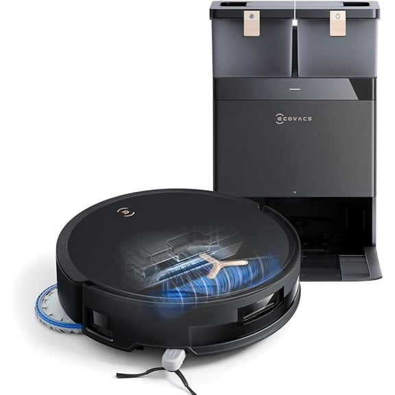 ECOVACS DEEBOT T50 MAX PRO Omni Robot Vacuum and Mop, 18,500Pa Suction, BLAST Airflow Tech, 18mm Auto-Lift