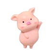 thumbnail image 2 of Dserhfy Mini Pig Figurines Cartoon Miniature Pig Toy Cute Piglet Cake Toppers for Home Office Desk Birthday Party Decoration, 2 of 8
