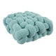 thumbnail image 1 of Cojín tejido para silla, cojín para ventana, estera suave y versátil tejida a mano, almohada de felpa, cojín para asiento para decoraciones de fiesta, Azul, 1 of 8