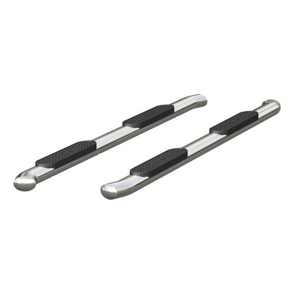ARIES S229042-2 4-Inch Oval Polished Stainless Steel Nerf Bars, Select Nissan Titan, XD