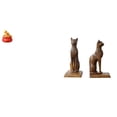 thumbnail image 1 of Figura De Gato Con Forma De Cuenco Del Tesoro Para Festival, Adorno Para Año Nuevo, Dormitorio, Oficina, Regalo De Inauguración De La Casa, Sujetalibros Egipcio, Arte Decorativo, Estatua, 1 of 8
