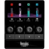 Hercules Stream 100 Audio Mixer for Content Creators, Streaming, and Gaming-Black