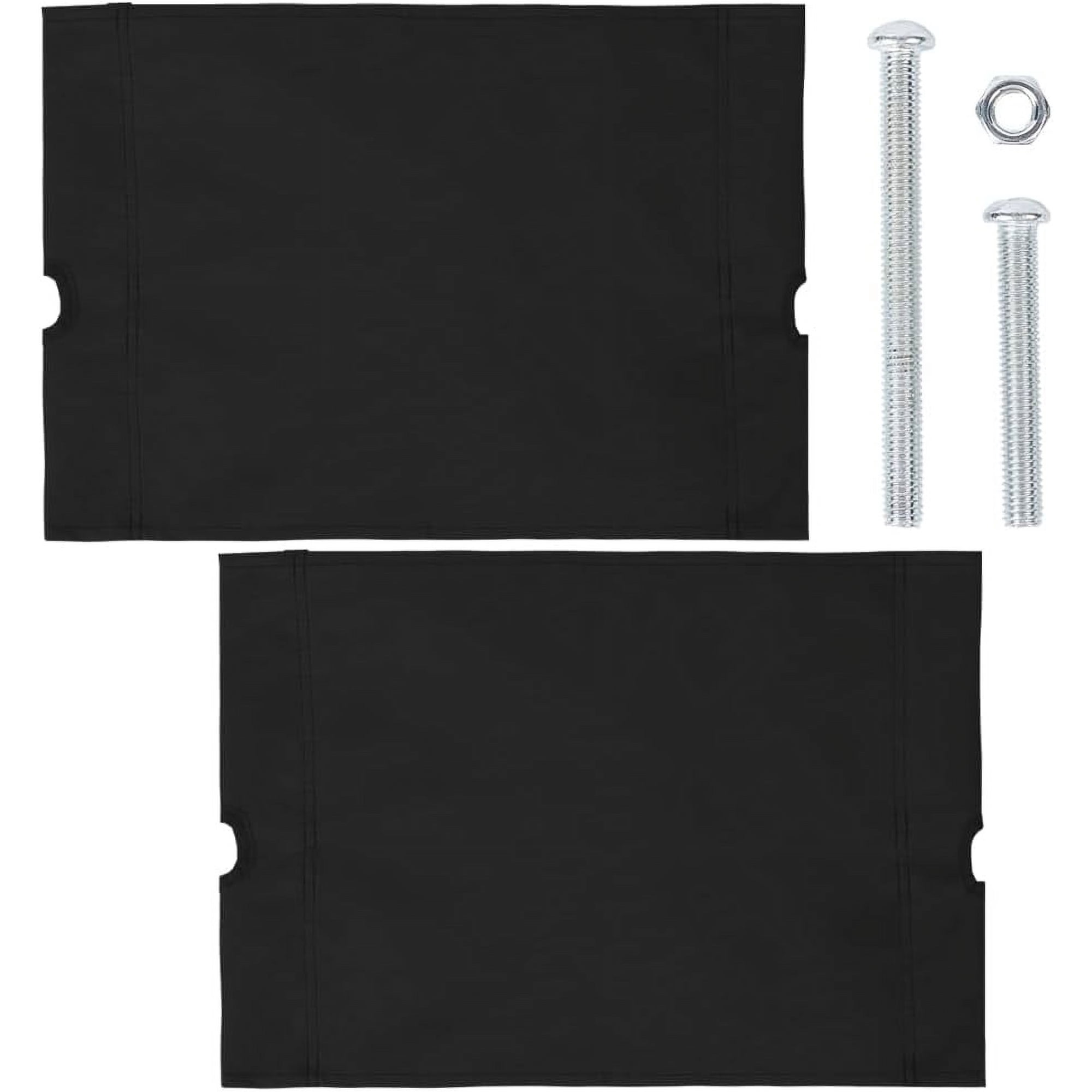 18.9x13.8 Inch Camp Chair Replacement Fabric Portable Outdoor Kermit Folding Chair Seat Replacements Black Waterproof Oxford Cloth High Back Camping Chair Cover for Hiking Backpacking Sport for DIY
