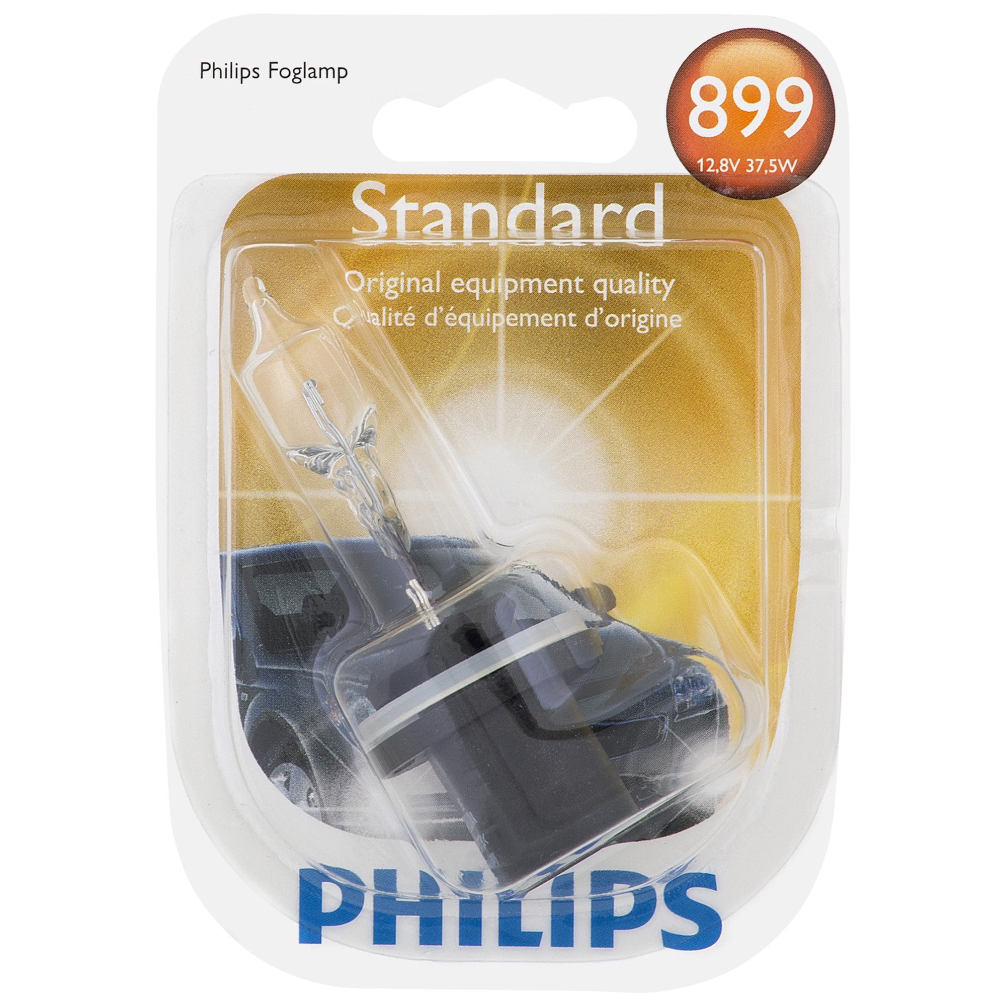 Philips Standard Fog Light 899, Pg13, Glass, Always Change In Pairs!