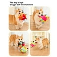 thumbnail image 3 of Bell Pet Plush Football, Pet Plush Football Toy Sound  For Outdoor, 3 of 8