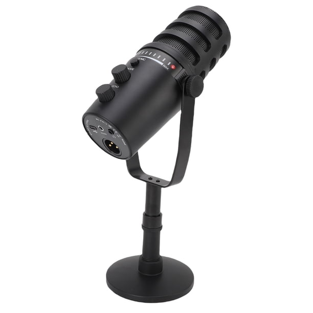 Micrófono de Condensador USB, Micrófono de Condensador USB de Alta Sensibilidad Con Cable para Teléfonos Inteligentes para PC