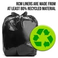 thumbnail image 4 of Bolsas de basura Aluf Plastics, 26 galones, para Slim Jim, 29 x 44 cm, paquete de 200, 4 of 7