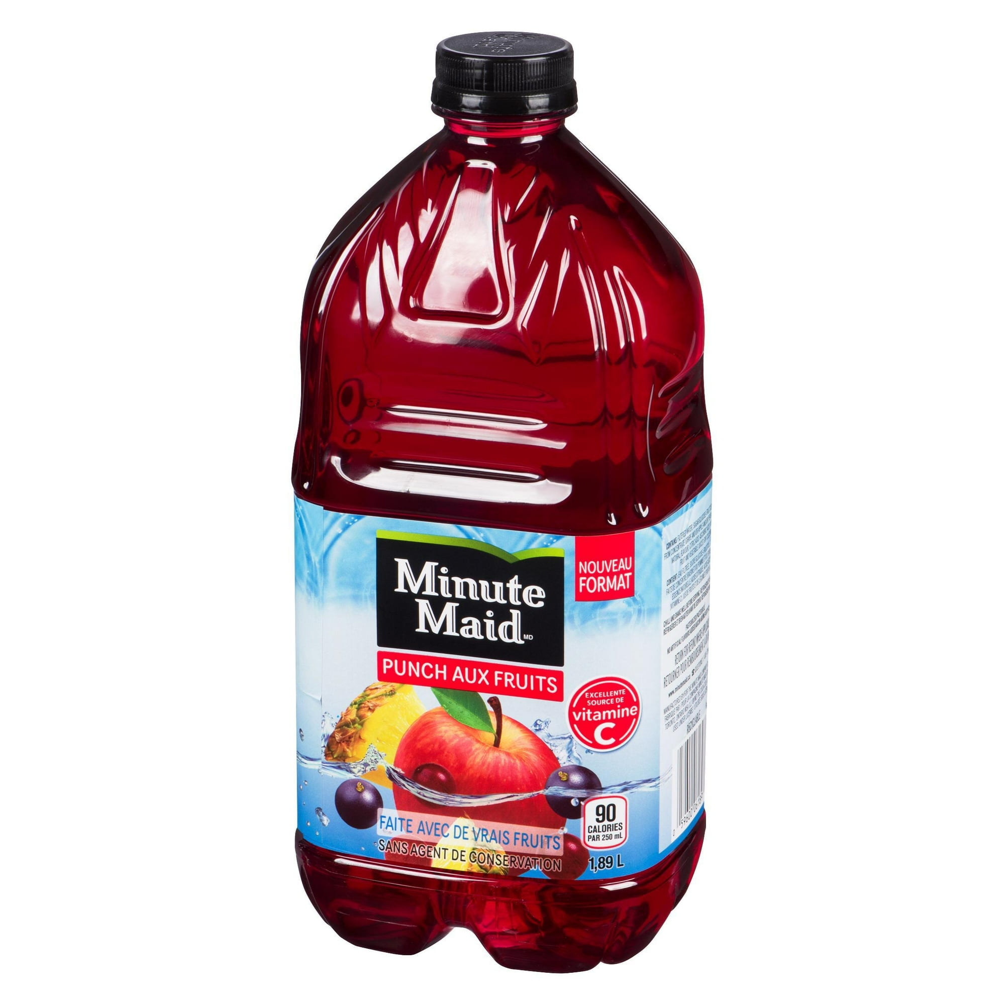 Minute Maid Fruit Punch Bottle, 1.89 Liters