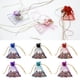 thumbnail image 5 of Bolsa de organza Uxcell, bolsas de malla transparente con estrellas y luna, bolsas de regalo con cordón, bolsas de fiesta al por mayor, fundas para joyas doradas de 5" x 7", 5 of 6