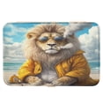 thumbnail image 2 of BZSMCE Leather Jewelry Box - Rectangular Lion’s Summer Escape Pattern 8.27x5.5x1.78in Beige, 2 of 8