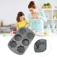 thumbnail image 5 of Staron 6-Cavity Silicone Baking Mold, Heart Shape Dessert Maker for Cakes Jellies and Chocolates, Flexible Non-Stick Kitchen Bakeware, 5 of 5