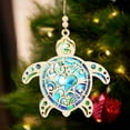 thumbnail image 4 of Euaioeiu Stained Glass Sea Turtle Acrylic Ornament with Inspirational Story Card, 4.72x3.94 Inches Light Catcher, Colorful Window Hanging Decoration for Christmas Tree, Home, Party, Gift for Women, 4 of 6