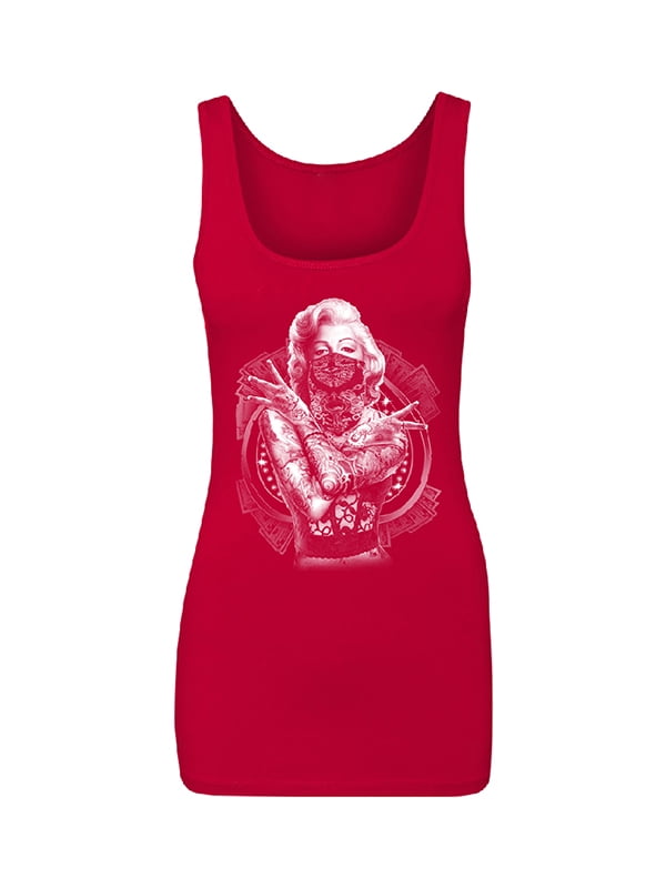 marilyn monroe spandex tank top