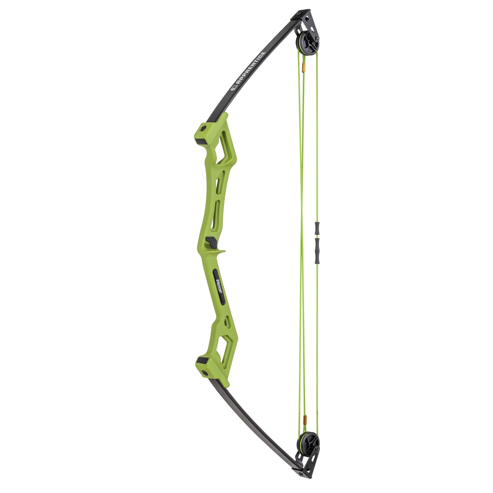 Bear Archery Apprentice Youth Bow Set Featuring 6-13.5 lb. Draw Weight and 13- to 24-inch Draw Length Range and 27” Axle-to-Axle Right-Handed Bow with Durable Composite Limbs