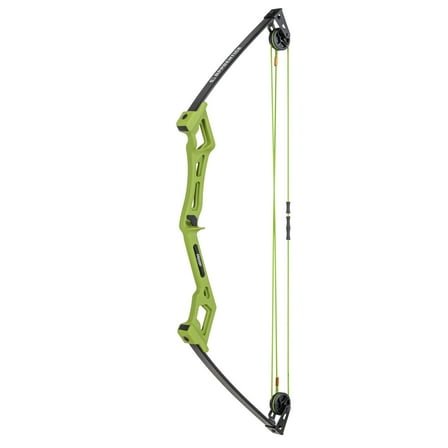 Bear Archery Apprentice Youth Bow Set, Ages 4-7, Flo Green