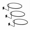 thumbnail image 1 of 3pcs Motorcycle Helmet Holder Hanger Rack Wall Mounted Hook Basketball Bracket, 1 of 5