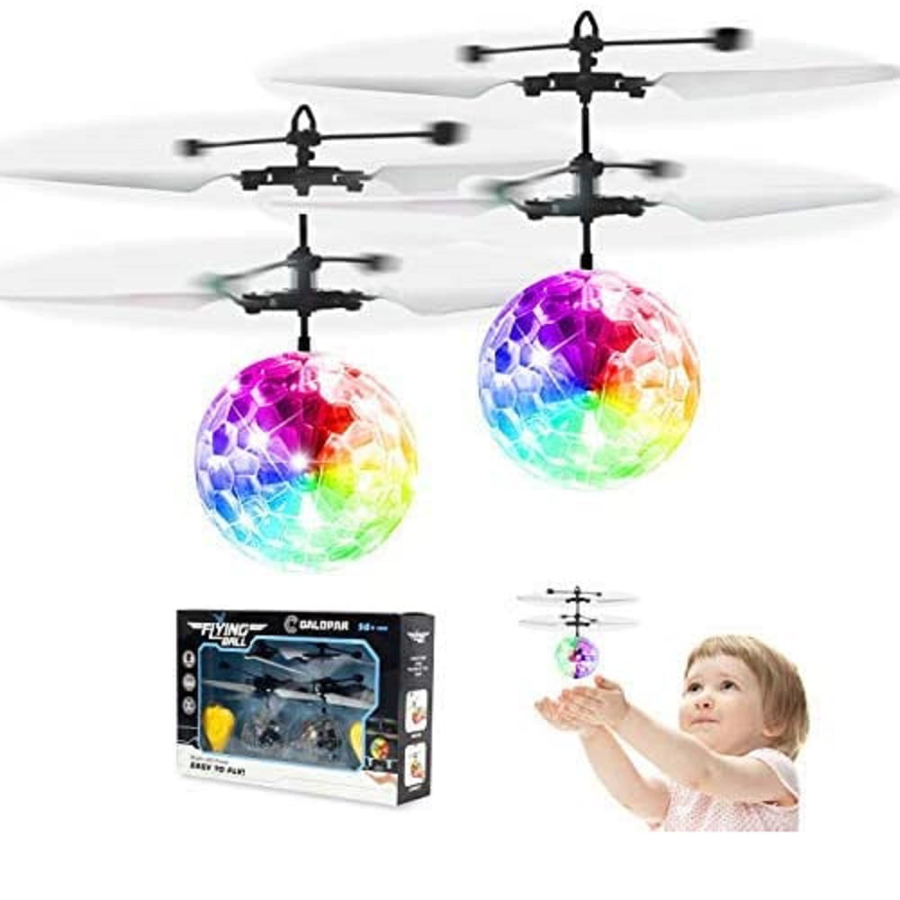 Mini Drone Kids Gesture Sensing Flying Toy with Remote Control Flying Ball Toys 