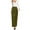Army Green, variant on Lixiuxyad Stretchy Work Dress Pants Drape High Waisted Solid Color Wide Leg Pants Casual Suit Pants Green
