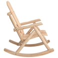 thumbnail image 2 of vidaXL Garden Rocking Chair 69x96x101 cm Solid Wood Spruce, 2 of 4