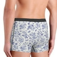 thumbnail image 4 of Bingfone Floral Butterfly Men's Underwear - Casual Stretch Boxer Briefs-X-Large, 4 of 7
