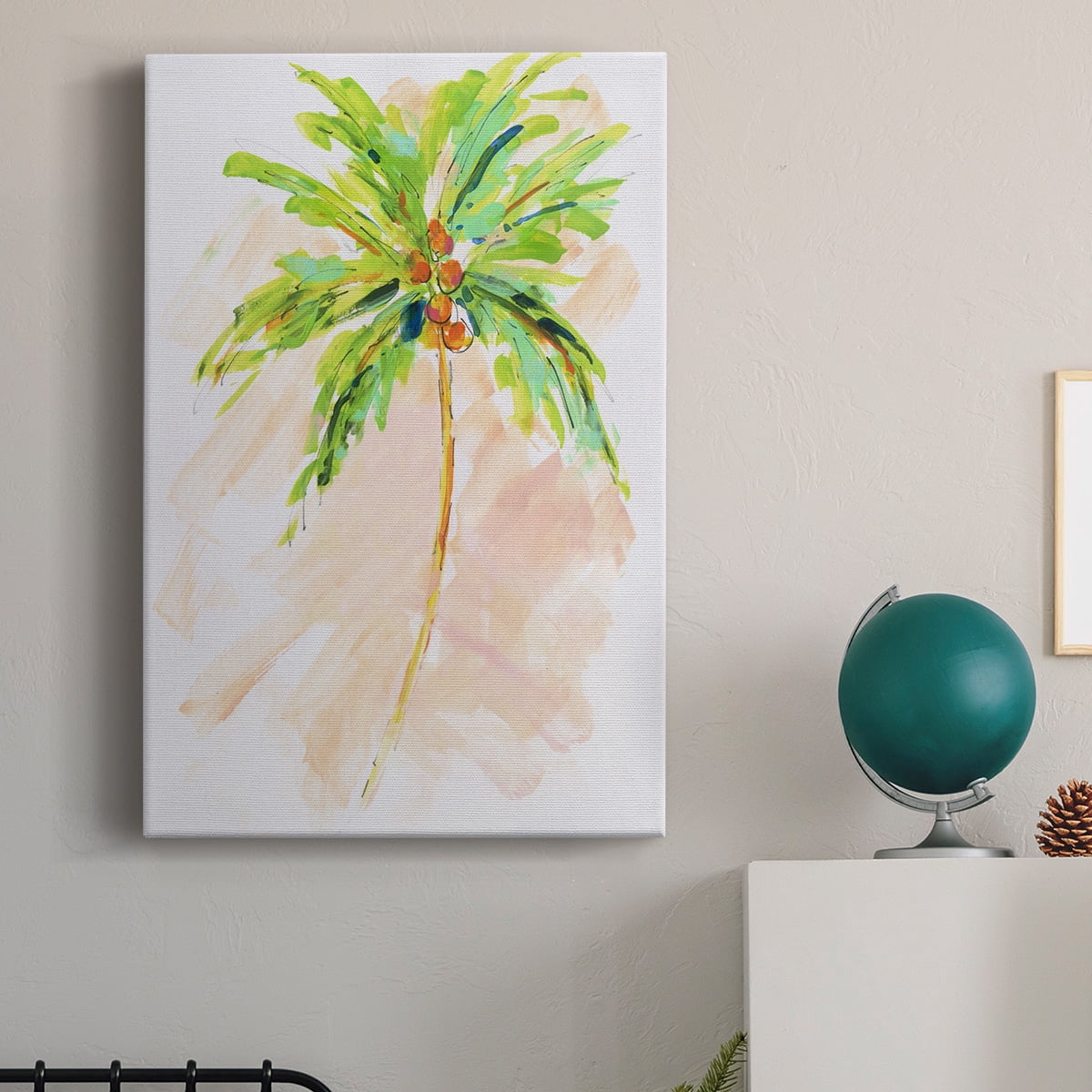 Coconut Palm II Premium Gallery Wrapped Canvas - Ready to Hang