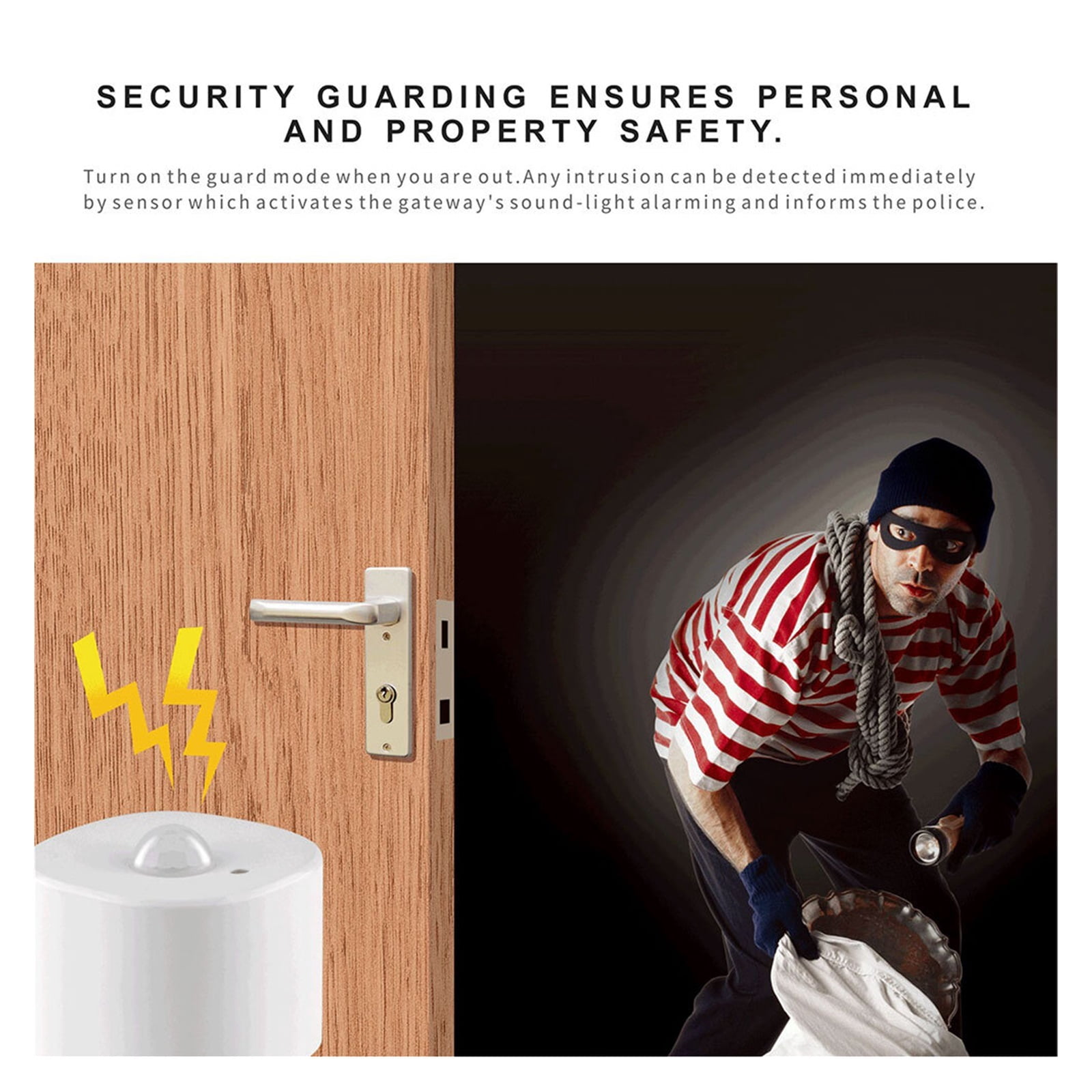 Motion Sensor Human Sensor Detector Tuya App Control Intelligent Linkage Smart Home Alarm System ,Trusted and Reliable