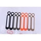thumbnail image 3 of Paquete de 2 herramientas de silicona multiusos para ataduras de mallas, cuerdas para exteriores, senderismo y campamento. Negro, 3 of 8