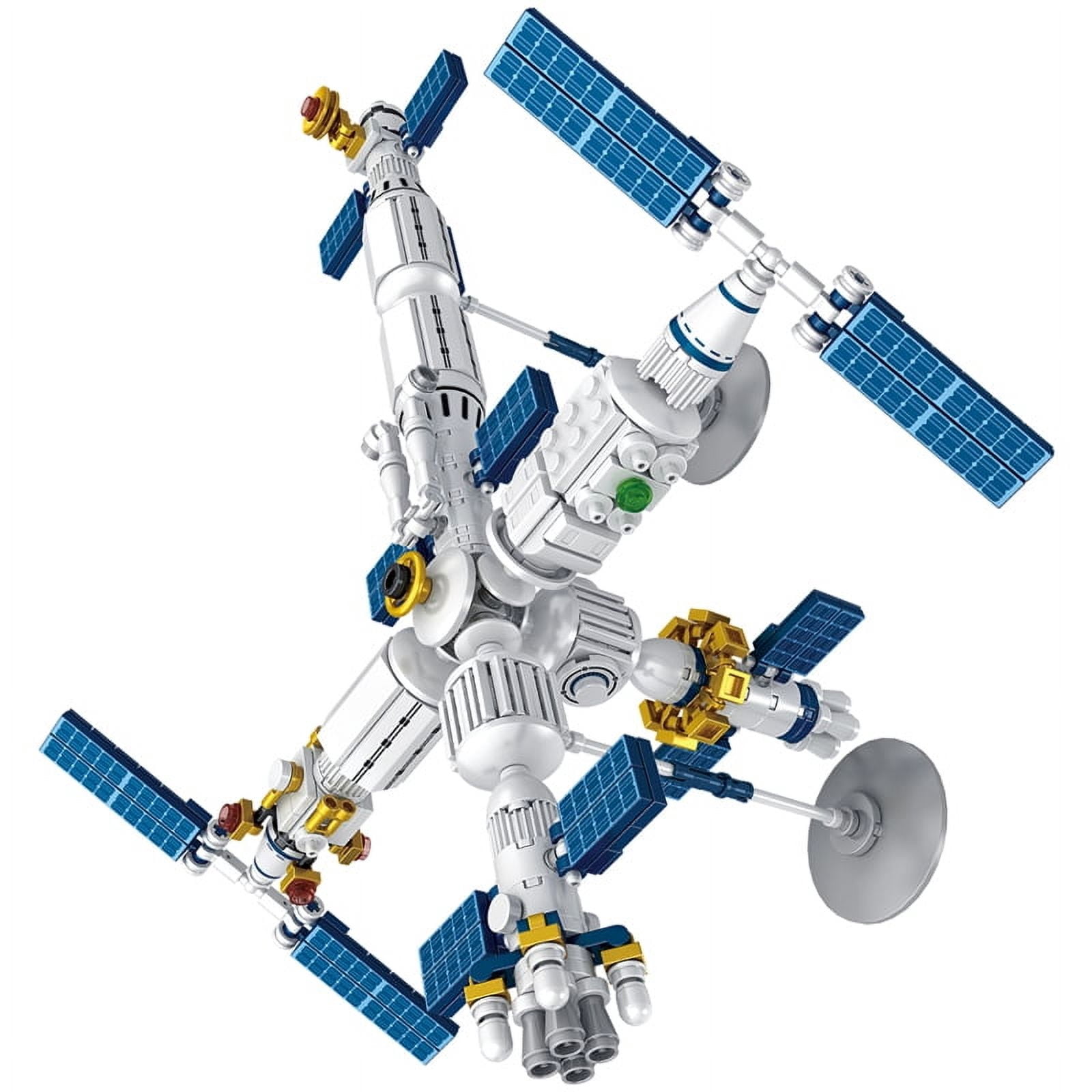 Contixo Aerospace Space Station Building Blocks for Toddlers and Kids, Educational STEM Toys Set, 573-Piece