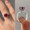 14K Rose Gold Vermeil, variant on Oval Cut Diamond Engagement Ring in 925 Sterling Silver- Solitaire Ring