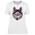 thumbnail image 1 of Stylized Husky Dog Head T-Shirt Women -Image by Shutterstock, Female Large, 1 of 2