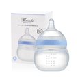 thumbnail image 6 of Mamachi 100% Silicone Baby Bottle Standard I Silicone Feeding Bottle Small I Breast Feeding Bottle I Environmentally Baby Milk Bottle I Silicone Baby Bottles I Blue Standard Bottle Small Small Blue, 6 of 8