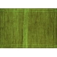 thumbnail image 1 of Ahgly Company Indoor Rectangle Abstract Green Modern Area Rugs, 2' x 5', 1 of 4