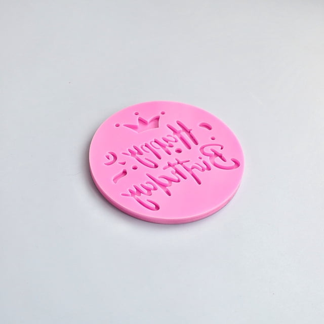 Molde para estampar letras de galletas con forma de galleta y molde para azucar con forma de corazón para tarta de feliz cumpleaños Película laminada práctica y de moda