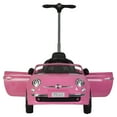 thumbnail image 5 of Best Ride On Cars 2-in-1 Fiat Model Baby Toddler Toy Push Car Stroller, Pink, 5 of 6