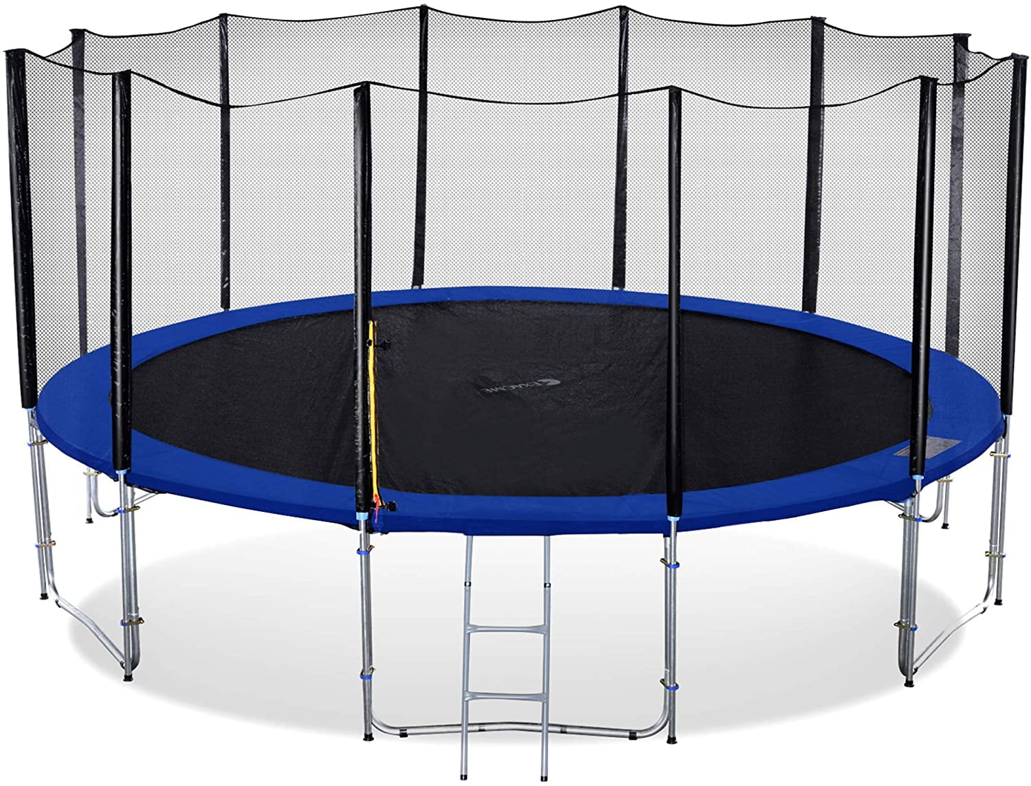 Exacme Big Outdoor Trampoline With Enclosure and Ladder Spring Cover, Heavy Duty, 6180-T16 Walmart.com