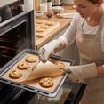 thumbnail image 4 of Parchment Paper Baking Sheets, Nonstick Oven Liner for Baking Pans, Air Fryer, Grilling and Cooking, 12 x 16 Inch Heat Resistant Paper for Home Kitchen Christmas Gifts, 4 of 5