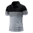 thumbnail image 2 of Cathalem Polo Homme Coupe Régulière Mode, Gris m, 2 of 5