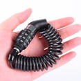 thumbnail image 2 of Candado de anillo para bicicleta con cable de acero, antirrobo, con contraseña de 4 dígitos, para bicicletas de montaña y motocicletas., 2 of 12